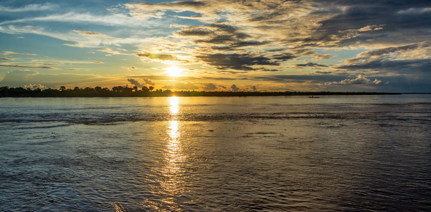 Amazon beautiful sunset