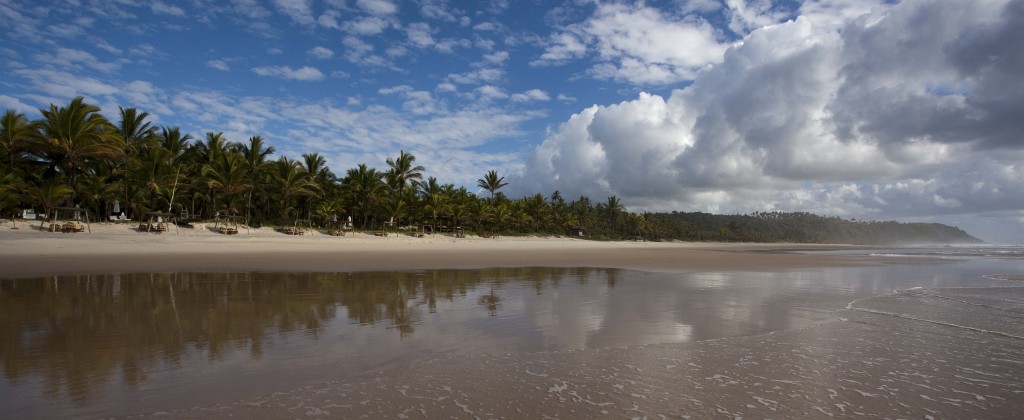 One of the luxury beaches at Itacaré. 