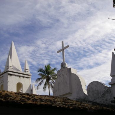 Church at Praia do Forte.