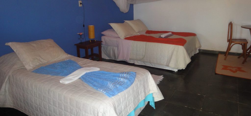 Double room at Fazenda Santa Tereza. 