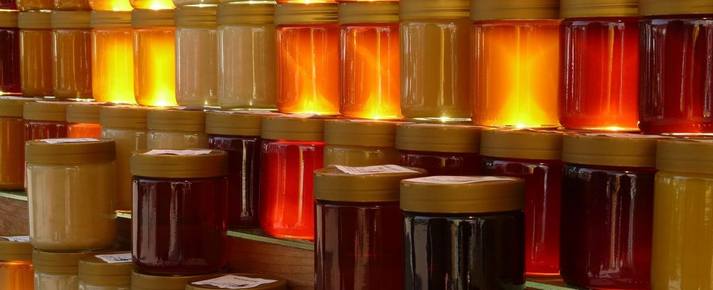 Variétés de pots de miel Brésil