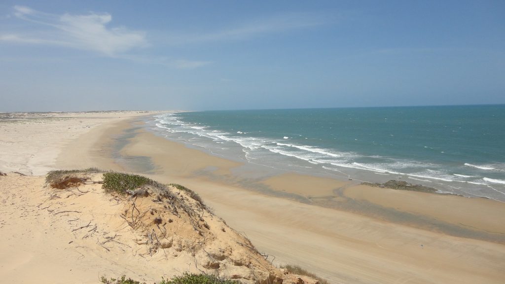 Beaches in the Nordeste as far as the eye can see. 