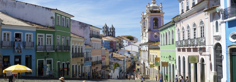 Historic center of Salvador - Pelourinho.