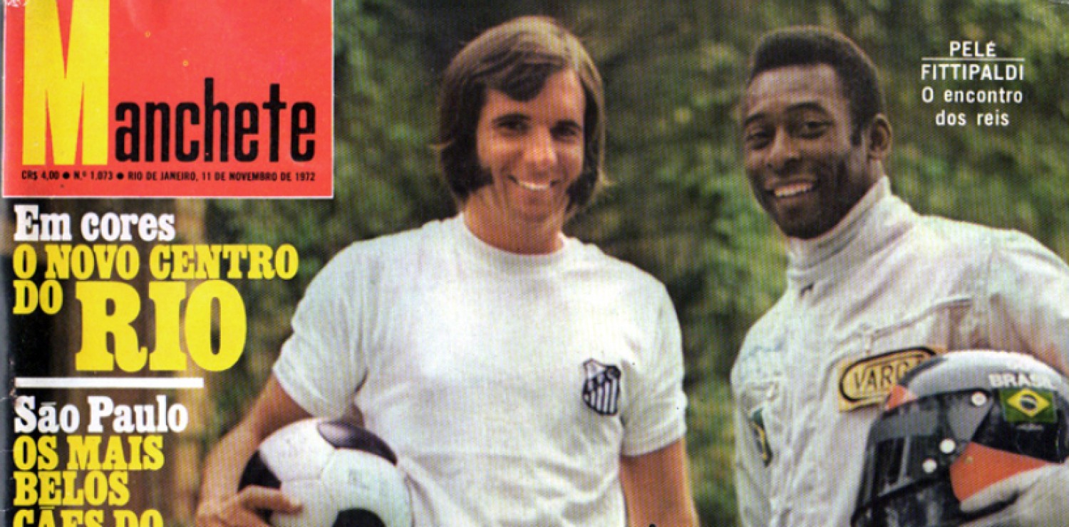 1972 Fittipaldi Pelé Magazine brésilien (article F1)