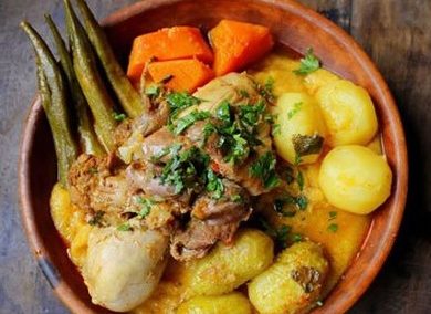 African influenced dish in Brazil called Muamba.