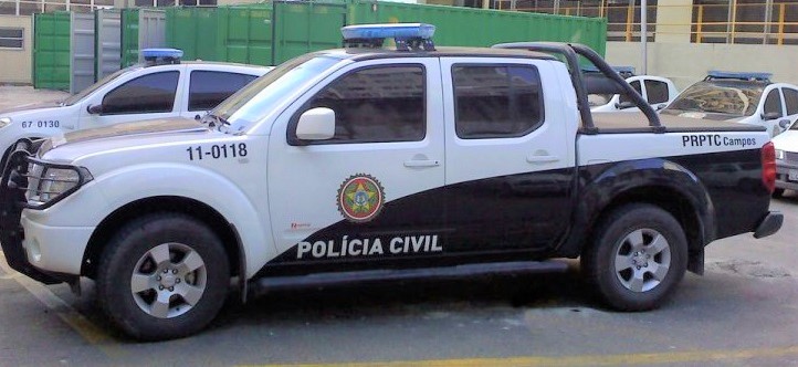 Emergency Services in Brazil - Police response car.